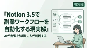 Notion Developer Platformで副業ワークフローを自動化する現実解