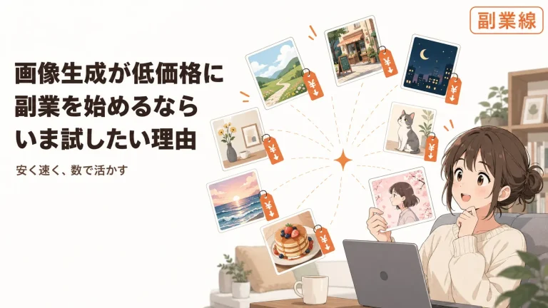 Nano Banana 2 Liteが低価格化――画像で副業を始めるなら今？